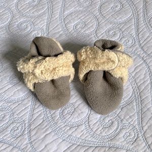 Fuzzy Zutano Booties